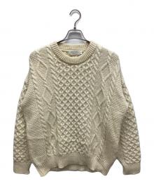 oldderby Knitwear（オールドダービーニットウェア）の古着「厚手ニット」｜ベージュ