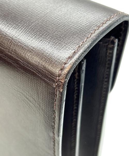 Valextra（ヴァレクストラ）Valextra (ヴァレクストラ) ブリーフケース ブラウンの古着・服飾アイテム