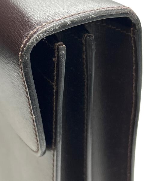 Valextra（ヴァレクストラ）Valextra (ヴァレクストラ) ブリーフケース ブラウンの古着・服飾アイテム