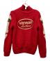 VANSON (バンソン) カウチンニットジャケット レッド×ベージュ サイズ:L：10000円