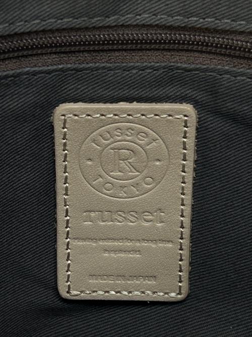 russet（ラシット）russet (ラシット) ハンドバッグ ブラックの古着・服飾アイテム