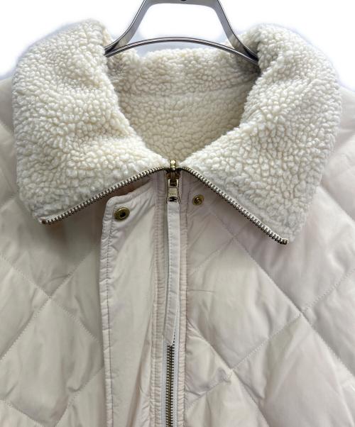 TAION（タイオン）TAION (タイオン) UNFILO (アンフィーロ) リバーシブルダウンジャケット アイボリー サイズ:Sの古着・服飾アイテム