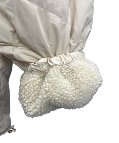 TAION（タイオン）TAION (タイオン) UNFILO (アンフィーロ) リバーシブルダウンジャケット アイボリー サイズ:Sの古着・服飾アイテム