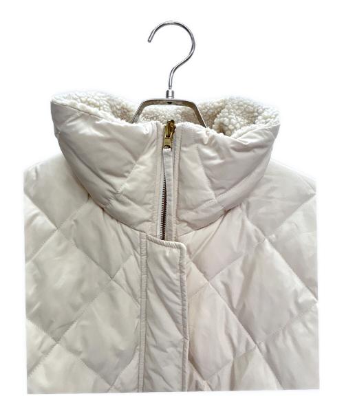 TAION（タイオン）TAION (タイオン) UNFILO (アンフィーロ) リバーシブルダウンジャケット アイボリー サイズ:Sの古着・服飾アイテム