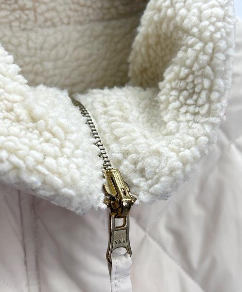 TAION（タイオン）TAION (タイオン) UNFILO (アンフィーロ) リバーシブルダウンジャケット アイボリー サイズ:Sの古着・服飾アイテム