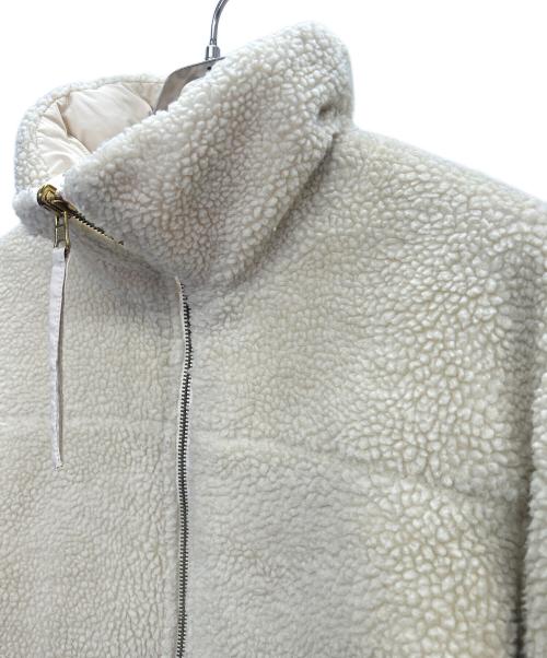 TAION（タイオン）TAION (タイオン) UNFILO (アンフィーロ) リバーシブルダウンジャケット アイボリー サイズ:Sの古着・服飾アイテム