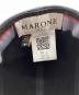 中古・古着 MARONENONFEE (マーロンエノンフィ) ラムレザーハンチング ネイビー サイズ:59：4000円