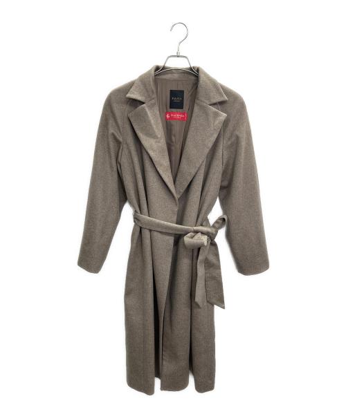 PIACENZA（ピアチェンツァ）PIACENZA (ピアチェンツァ) DAMA collection (ダーマコレクション) カシミヤラップコート ベージュ サイズ:11AR 未使用品の古着・服飾アイテム