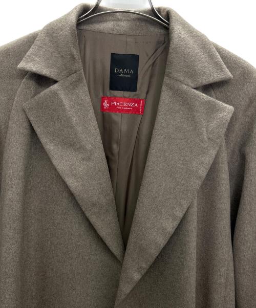 PIACENZA（ピアチェンツァ）PIACENZA (ピアチェンツァ) DAMA collection (ダーマコレクション) カシミヤラップコート ベージュ サイズ:11AR 未使用品の古着・服飾アイテム
