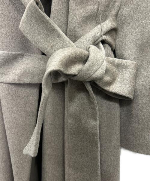 PIACENZA（ピアチェンツァ）PIACENZA (ピアチェンツァ) DAMA collection (ダーマコレクション) カシミヤラップコート ベージュ サイズ:11AR 未使用品の古着・服飾アイテム