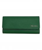 PRADAプラダ）の古着「6連キーケース SAFFIANO CORNER」｜VERDE(グリーン)