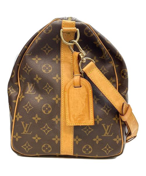 LOUIS VUITTON（ルイ ヴィトン）LOUIS VUITTON (ルイ ヴィトン) ボストンバッグ キーポル・バンドリエール50 ブラウンの古着・服飾アイテム