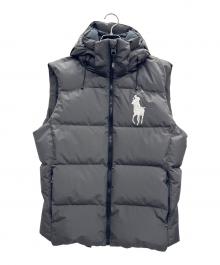 POLO RALPH LAUREN（ポロ・ラルフローレン）の古着「ダウンベスト」｜グレー