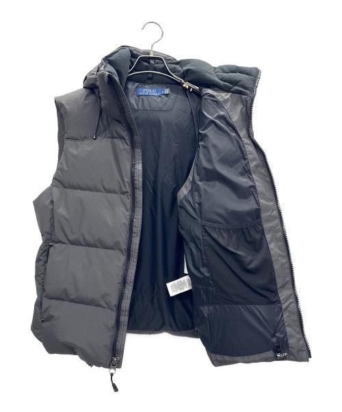 POLO RALPH LAUREN（ポロ・ラルフローレン）POLO RALPH LAUREN (ポロ・ラルフローレン) ダウンベスト グレー サイズ:Mの古着・服飾アイテム