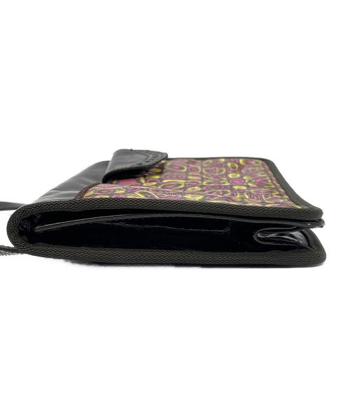 MIU MIU（ミュウミュウ）MIU MIU (ミュウミュウ) ショルダーバッグ 90-00'sアーカイブ ブラウン×ピンクの古着・服飾アイテム