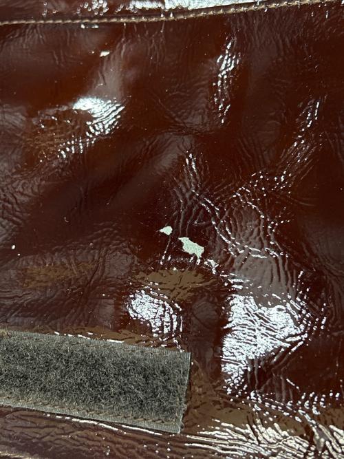 MIU MIU（ミュウミュウ）MIU MIU (ミュウミュウ) ショルダーバッグ 90-00'sアーカイブ ブラウン×ピンクの古着・服飾アイテム