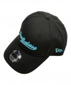 New Era×JRAニューエラ×ジェーアールエー）の古着「キャップ panthalassa 未使用品」｜ブラック×ブルー