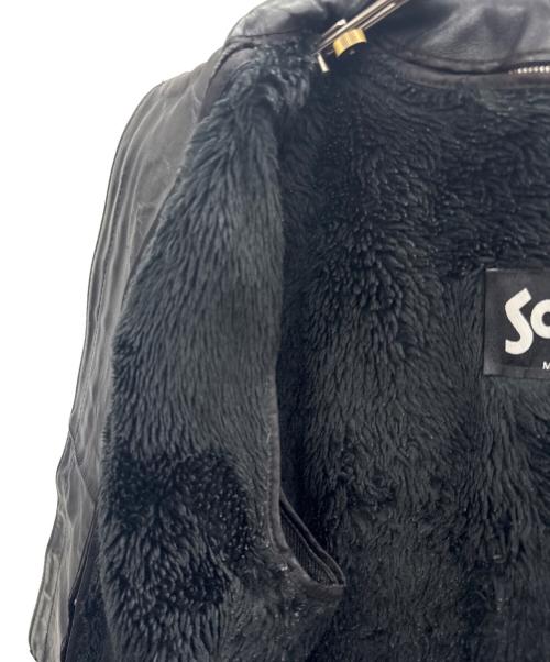Schott（ショット）Schott (ショット) シングルライダースジャケット ブラック サイズ:34の古着・服飾アイテム