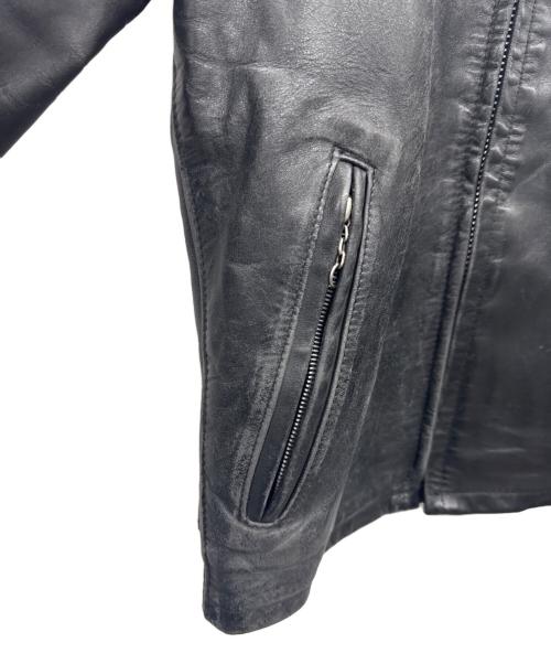 Schott（ショット）Schott (ショット) シングルライダースジャケット ブラック サイズ:34の古着・服飾アイテム