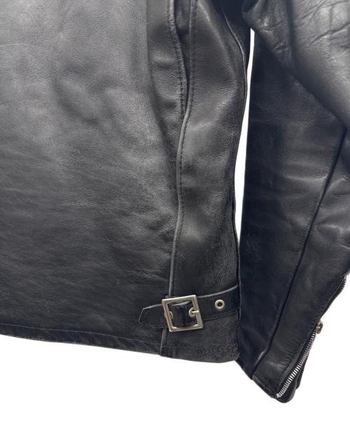 Schott（ショット）Schott (ショット) シングルライダースジャケット ブラック サイズ:34の古着・服飾アイテム