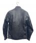 Schott (ショット) シングルライダースジャケット ブラック サイズ:34：25000円