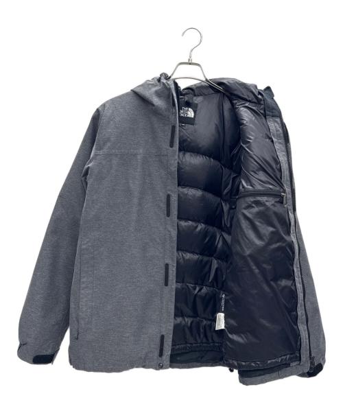 THE NORTH FACE（ザ ノース フェイス）THE NORTH FACE (ザ ノース フェイス) ノベルティ ゼウストリクライメートダウンジャケット グレー サイズ:XLの古着・服飾アイテム