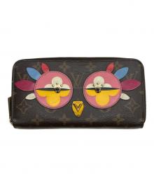 LOUIS VUITTON（ルイ ヴィトン）の古着「長財布 ジッピー ウォレット ラブリーバード」｜ブラウン