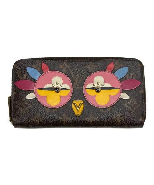 LOUIS VUITTON（ルイ ヴィトン）LOUIS VUITTON (ルイ ヴィトン) 長財布 ジッピー ウォレット ラブリーバード ブラウンの古着・服飾アイテム