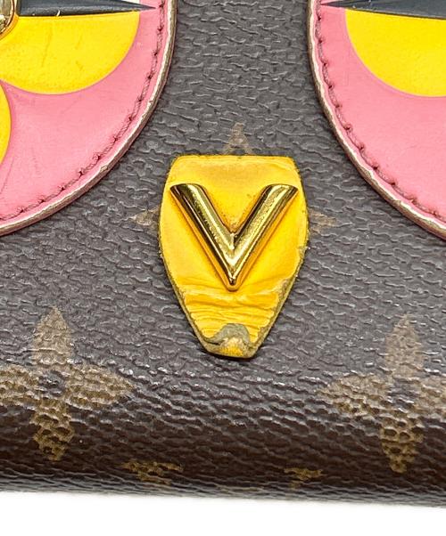 LOUIS VUITTON（ルイ ヴィトン）LOUIS VUITTON (ルイ ヴィトン) 長財布 ジッピー ウォレット ラブリーバード ブラウンの古着・服飾アイテム