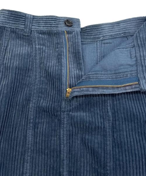 tricot COMME des GARCONS（トリココムデギャルソン）tricot COMME des GARCONS (トリココムデギャルソン) コーデュロイスカート ブルー サイズ:Sの古着・服飾アイテム