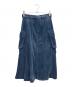 tricot COMME des GARCONS（トリココムデギャルソン）の古着「コーデュロイスカート」｜ブルー