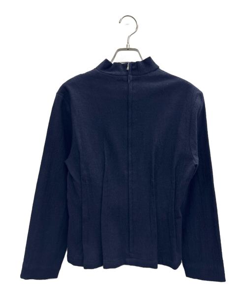 tricot COMME des GARCONS（トリココムデギャルソン）tricot COMME des GARCONS (トリココムデギャルソン) ジップアップジャケット ネイビー サイズ:FREEの古着・服飾アイテム