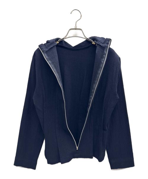 tricot COMME des GARCONS（トリココムデギャルソン）tricot COMME des GARCONS (トリココムデギャルソン) ジップアップジャケット ネイビー サイズ:FREEの古着・服飾アイテム