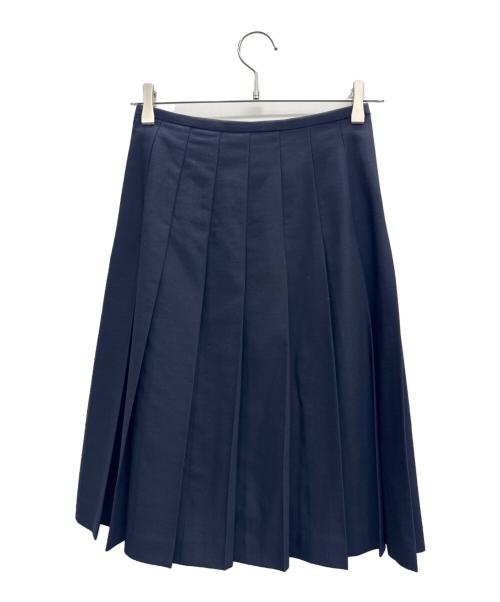 COMME des GARCONS（コムデギャルソン）COMME des GARCONS (コムデギャルソン) プリーツスカート ネイビー サイズ:SSの古着・服飾アイテム
