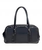 COMME des GARCONS×ACEコムデギャルソン×エース）の古着「ロングハンドルボストンバッグ」｜ブラック