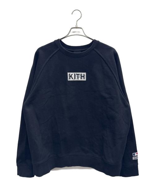 KITH（キス）KITH (キス) MLB (エムエルビー) スネークボックスロゴスウェット ブラック サイズ:XLの古着・服飾アイテム