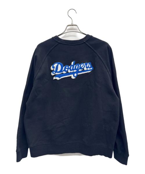 KITH（キス）KITH (キス) MLB (エムエルビー) スネークボックスロゴスウェット ブラック サイズ:XLの古着・服飾アイテム