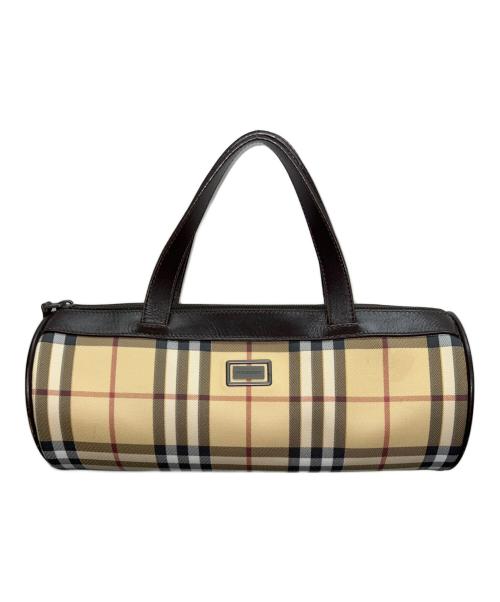 BURBERRY LONDON（バーバリーロンドン）BURBERRY LONDON (バーバリーロンドン) ミニボストンバッグ ベージュの古着・服飾アイテム