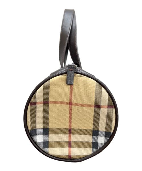 BURBERRY LONDON（バーバリーロンドン）BURBERRY LONDON (バーバリーロンドン) ミニボストンバッグ ベージュの古着・服飾アイテム