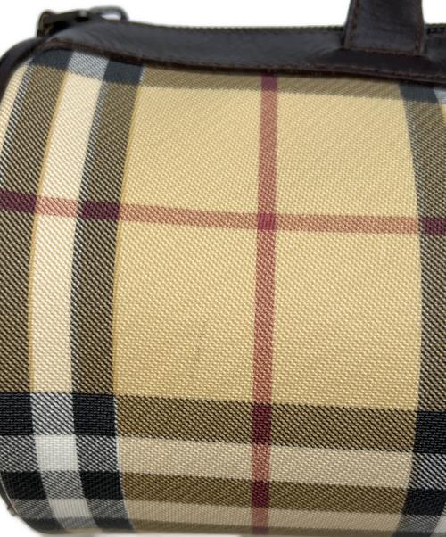 BURBERRY LONDON（バーバリーロンドン）BURBERRY LONDON (バーバリーロンドン) ミニボストンバッグ ベージュの古着・服飾アイテム