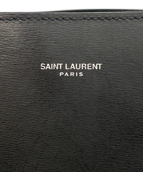 Saint Laurent Paris（サンローランパリ）Saint Laurent Paris (サンローランパリ) ショッピング トートバッグ ラージトート ブラックの古着・服飾アイテム