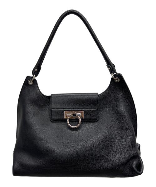 Salvatore Ferragamo（サルヴァトーレ フェラガモ）Salvatore Ferragamo (サルヴァトーレ フェラガモ) トートバッグ ブラックの古着・服飾アイテム