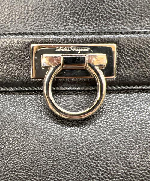 Salvatore Ferragamo（サルヴァトーレ フェラガモ）Salvatore Ferragamo (サルヴァトーレ フェラガモ) トートバッグ ブラックの古着・服飾アイテム