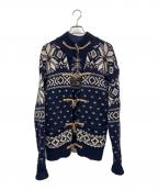 POLO RALPH LAURENポロ・ラルフローレン）の古着「カーディガン」｜ネイビー