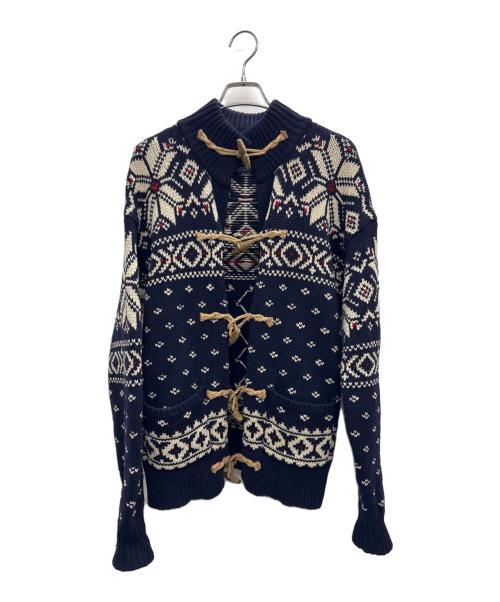 POLO RALPH LAUREN（ポロ・ラルフローレン）POLO RALPH LAUREN (ポロ・ラルフローレン) カーディガン ネイビー サイズ:Lの古着・服飾アイテム