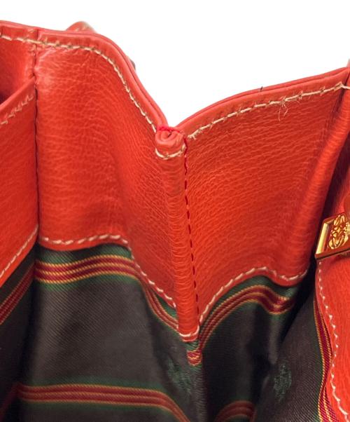 LOEWE（ロエベ）LOEWE (ロエベ) ショルダーバッグ ベラスケス レッドの古着・服飾アイテム