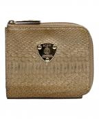 ATAOアタオ）の古着「ミニ財布 パイソン-HAKU milimo」｜ベージュ