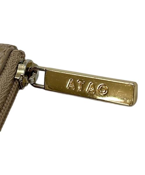 ATAO（アタオ）ATAO (アタオ) ミニ財布 パイソン-HAKU milimo ベージュの古着・服飾アイテム