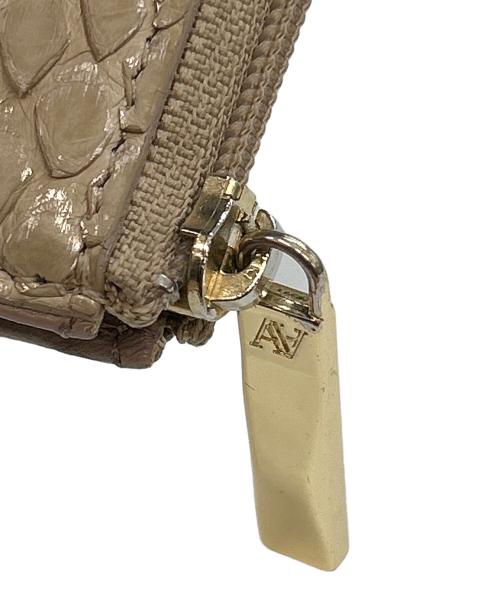 ATAO（アタオ）ATAO (アタオ) ミニ財布 パイソン-HAKU milimo ベージュの古着・服飾アイテム