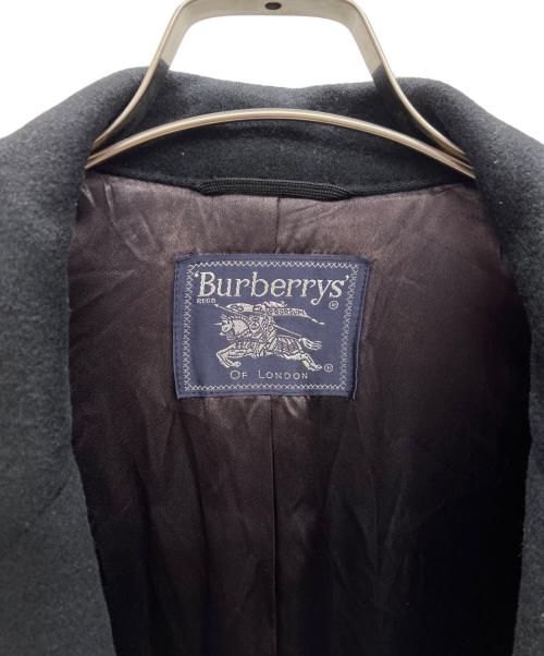 Burberry's（バーバリーズ）Burberry's (バーバリーズ) チェスターコート ブラック サイズ:不明の古着・服飾アイテム
